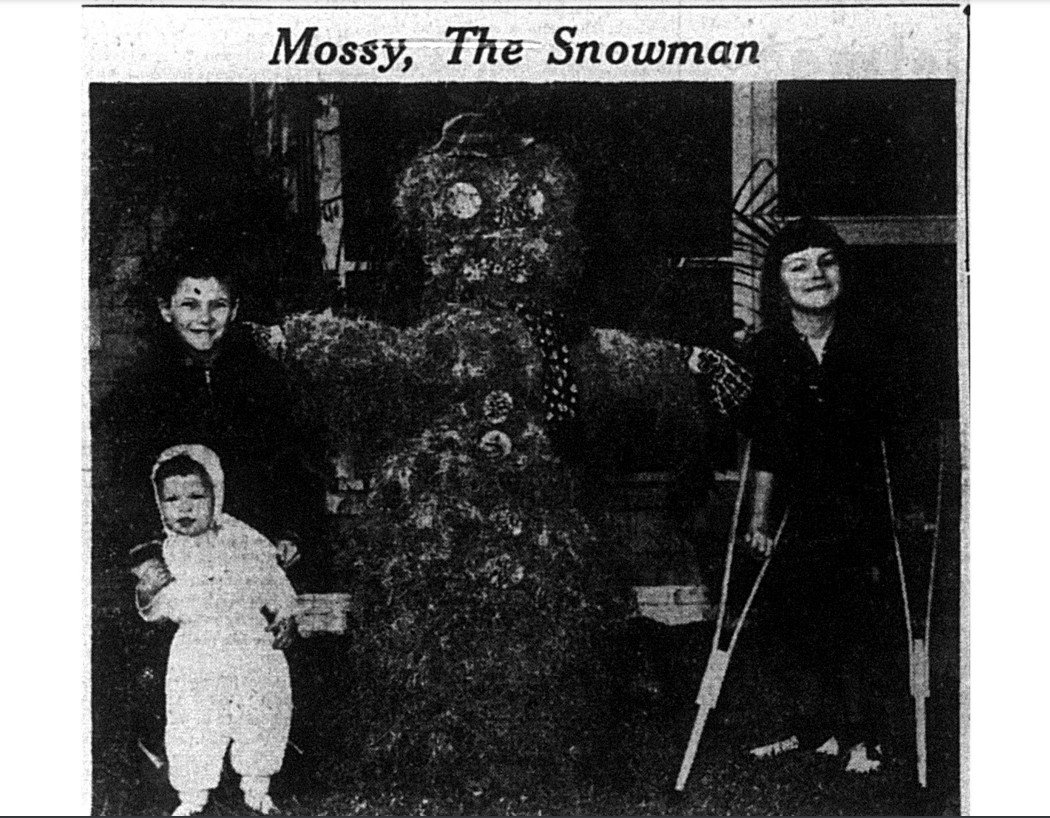 Picture from the St. Augustine Record, 1954.